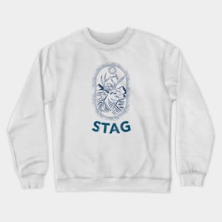 Stag, Winter Sports, Wildlife T-shirt,  Hunting T-shirt, Stalking T-shirt Crewneck Sweatshirt